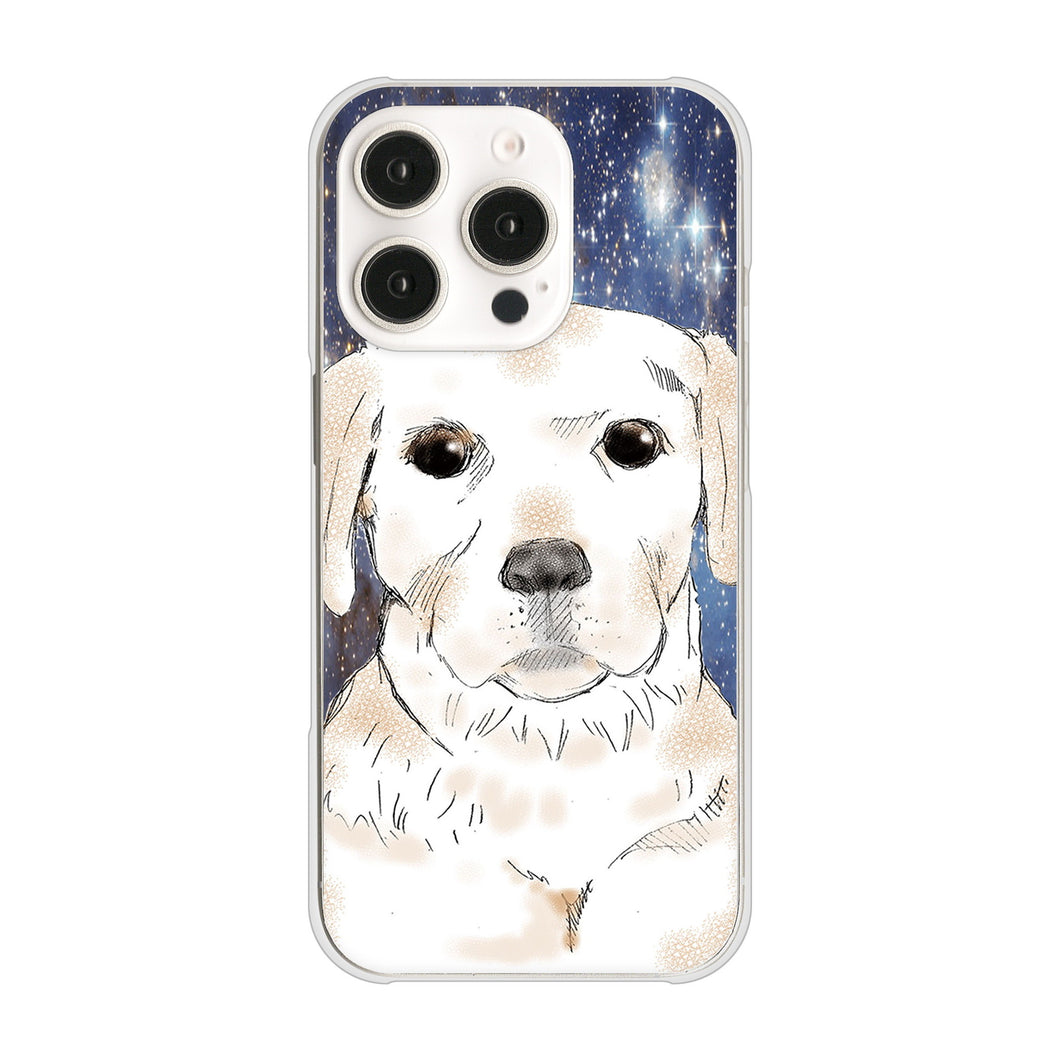 iPhone16 Pro 高画質仕上げ 背面印刷 ハードケースラブラドールレトリバー