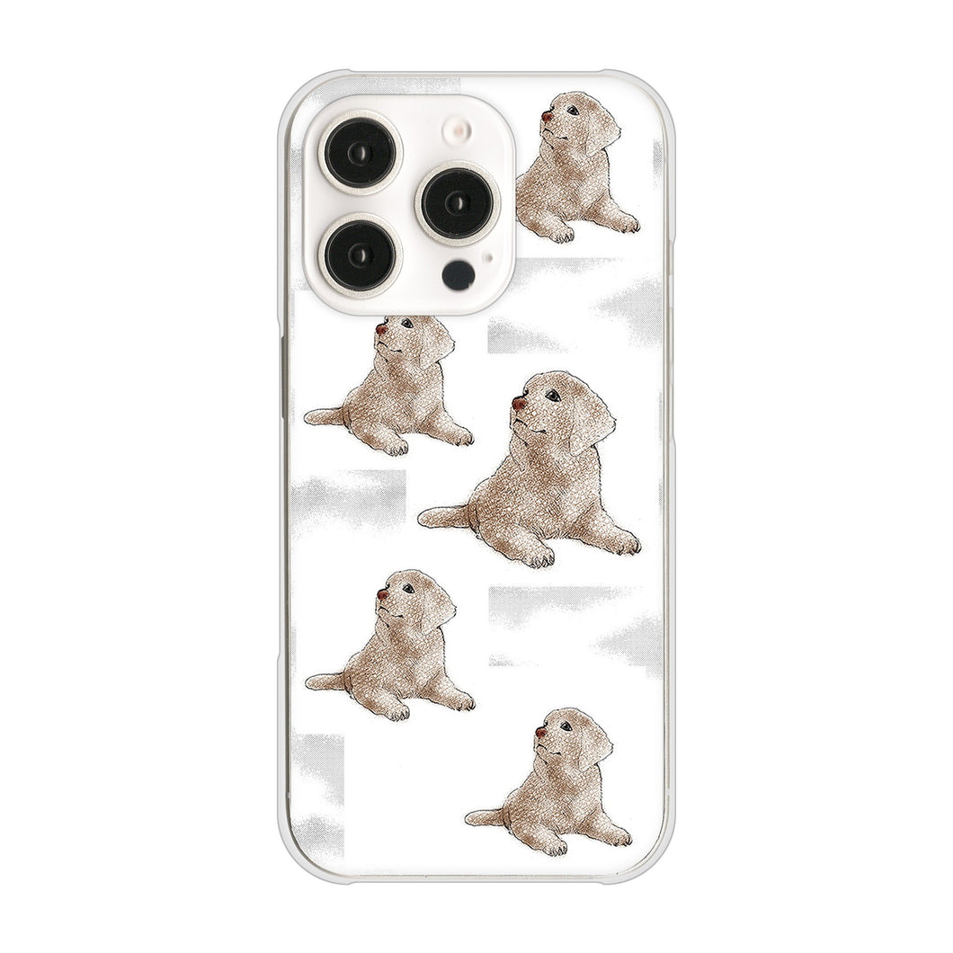 iPhone16 Pro 高画質仕上げ 背面印刷 ハードケースラブラドールレトリバー