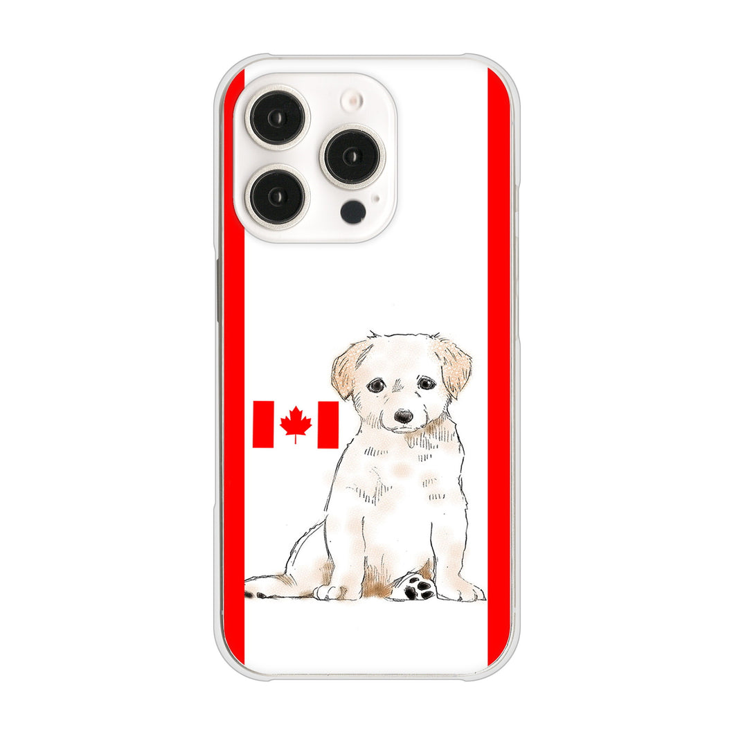 iPhone16 Pro 高画質仕上げ 背面印刷 ハードケースラブラドールレトリバー