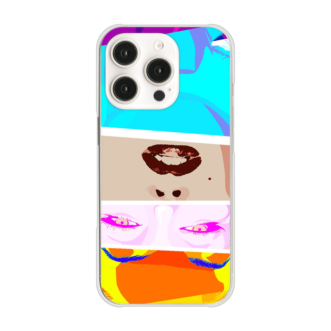 iPhone16 Pro 高画質仕上げ 背面印刷 ハードケースマリリンモンローデザイン