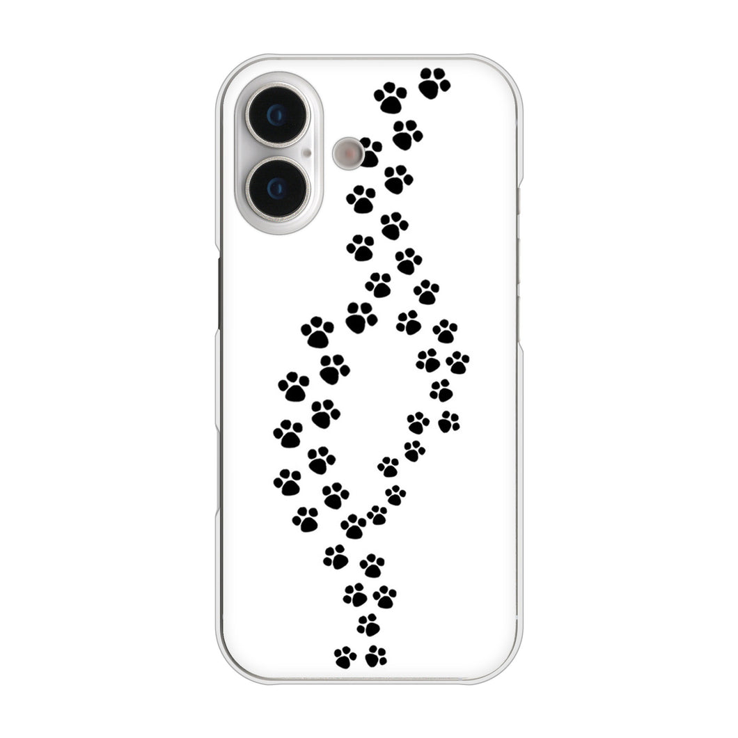 iPhone17 高画質仕上げ 背面印刷 ハードケース 【066 あしあと】