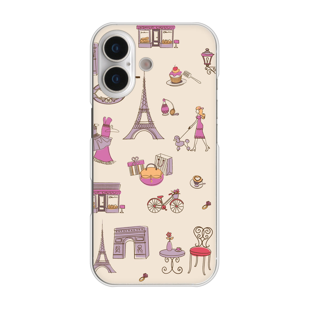 iPhone17 高画質仕上げ 背面印刷 ハードケースLOVE フランス