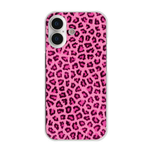 iPhone17 高画質仕上げ 背面印刷 ハードケースヒョウ柄ベーシックS