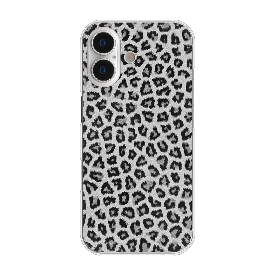 iPhone17 高画質仕上げ 背面印刷 ハードケースヒョウ柄ベーシックS