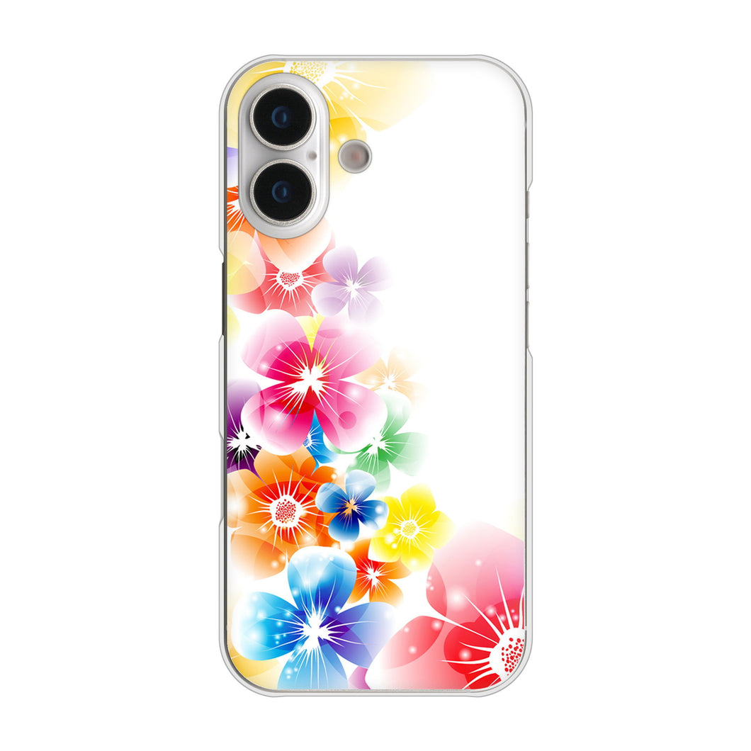 iPhone17 高画質仕上げ 背面印刷 ハードケース 【1209 光と花】
