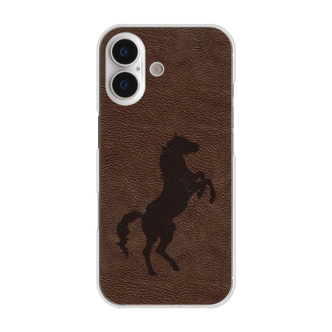 iPhone17 高画質仕上げ 背面印刷 ハードケースレザー風