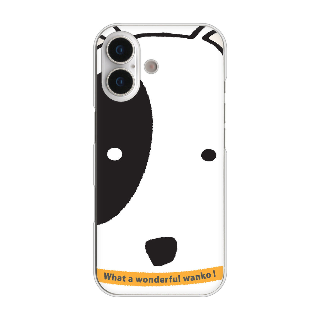 iPhone17 高画質仕上げ 背面印刷 ハードケース 【IA800 わんこ】