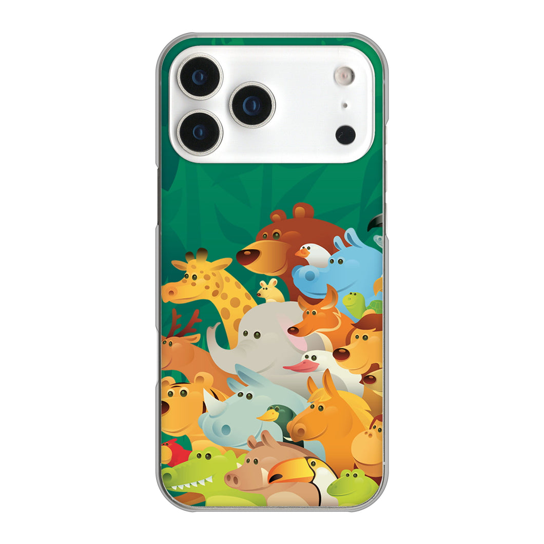 iPhone17 Pro Max 高画質仕上げ 背面印刷 ハードケース 【370 全員集合】