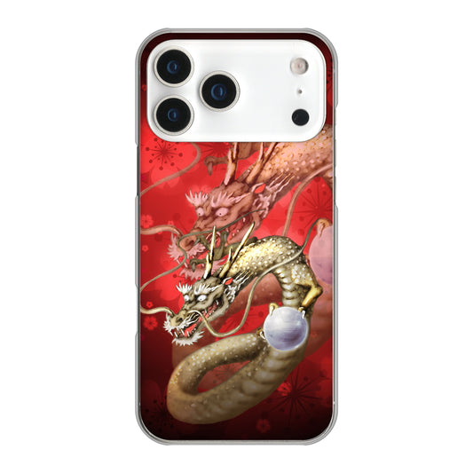 iPhone17 Pro Max 高画質仕上げ 背面印刷 ハードケース龍