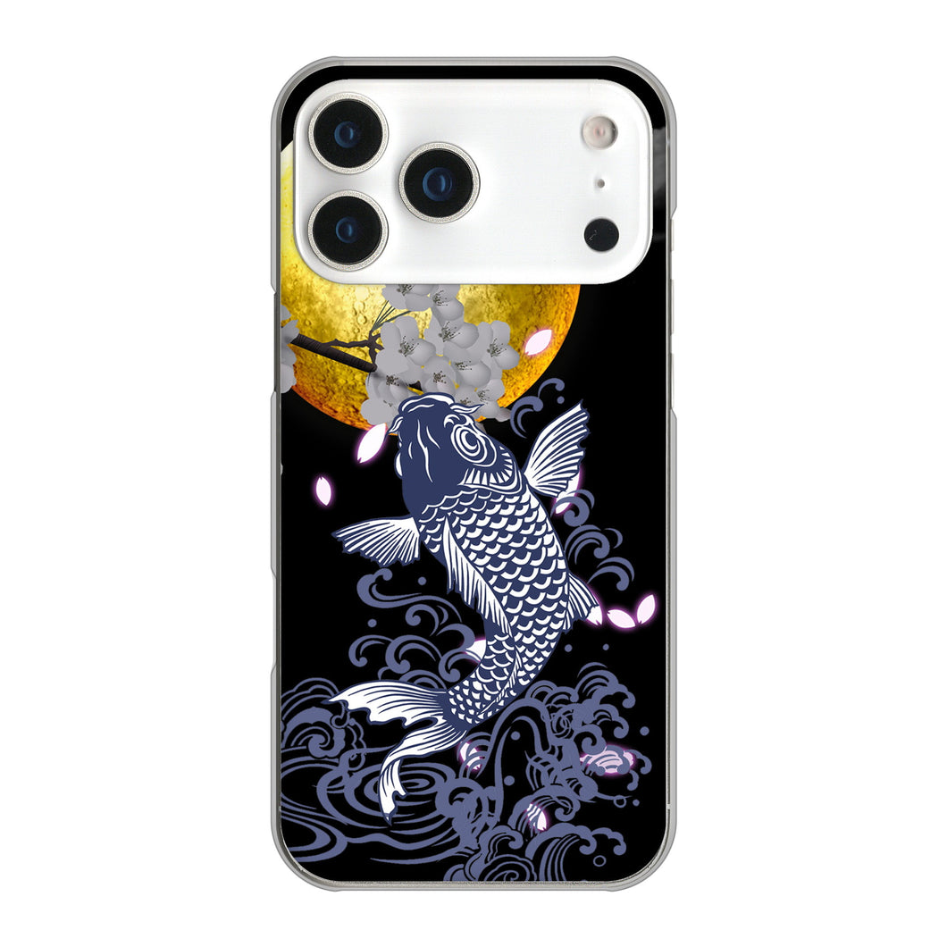 iPhone17 Pro Max 高画質仕上げ 背面印刷 ハードケース鯉