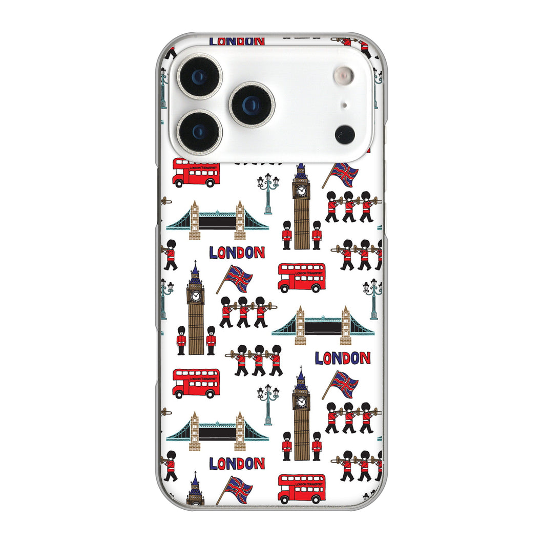 iPhone17 Pro Max 高画質仕上げ 背面印刷 ハードケース 【EK811 ロンドンの街】
