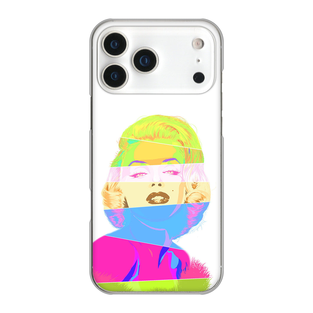 iPhone17 Pro Max 高画質仕上げ 背面印刷 ハードケースマリリンモンローデザイン