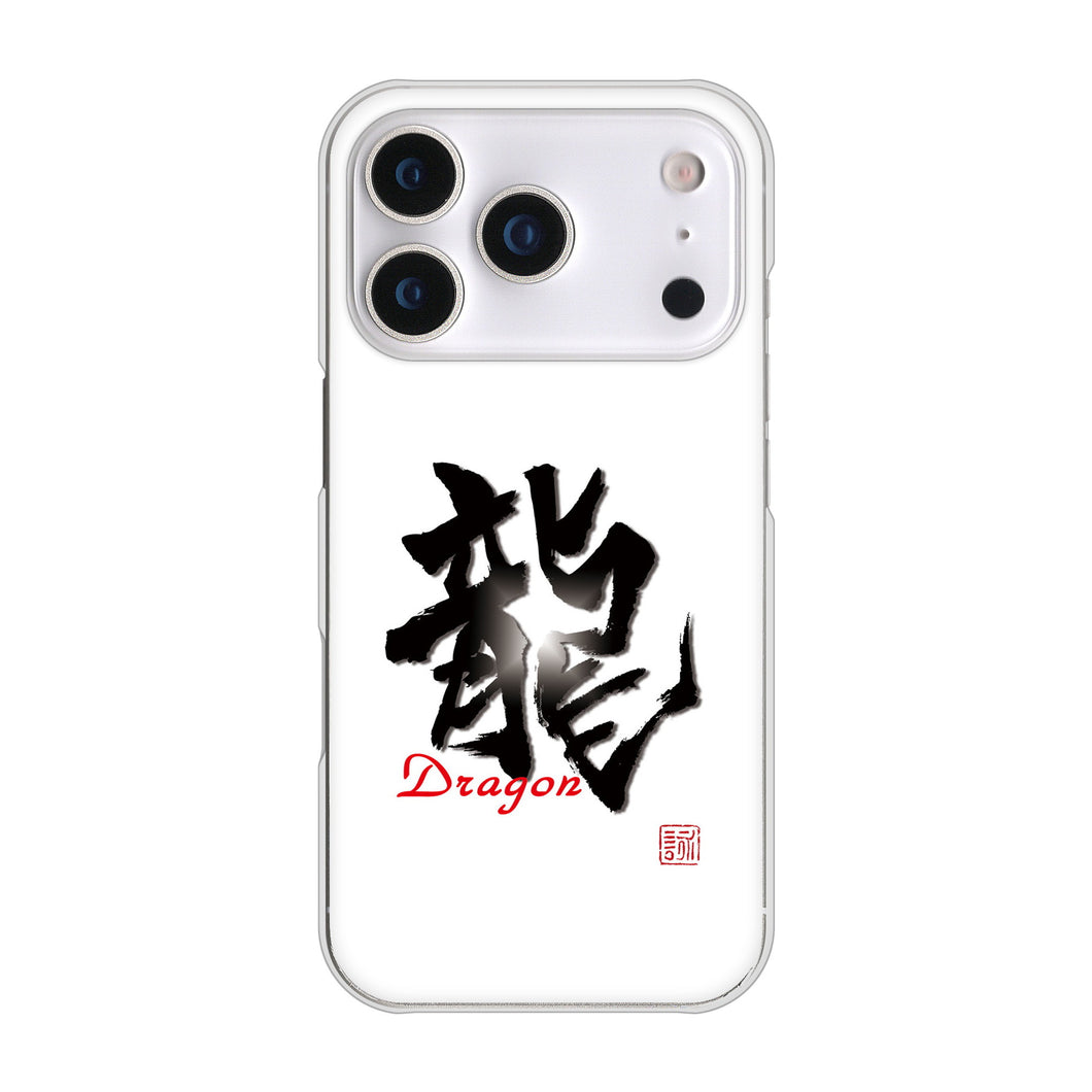 iPhone17 Pro 高画質仕上げ 背面印刷 ハードケース大野詠舟 一文字