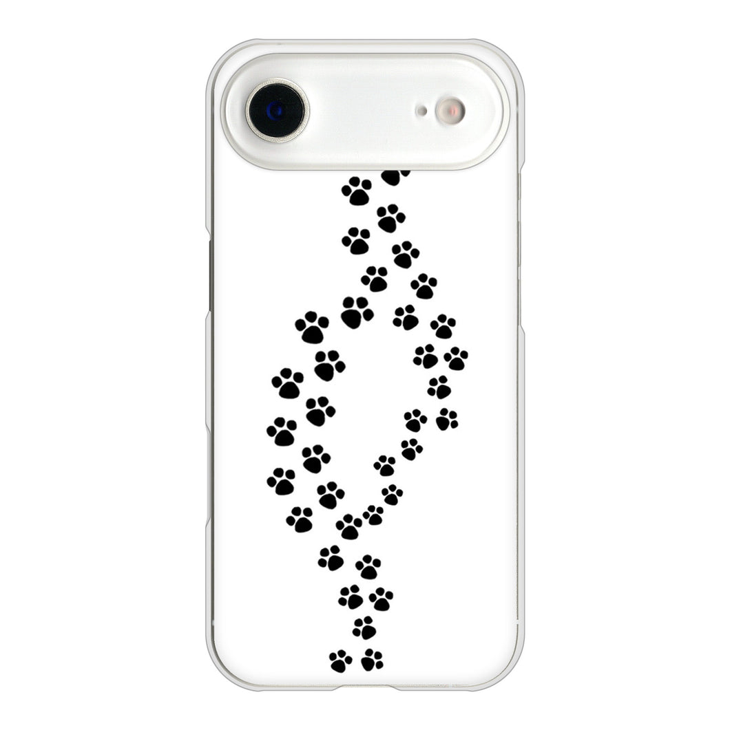 iPhone Air 高画質仕上げ 背面印刷 ハードケース 【066 あしあと】