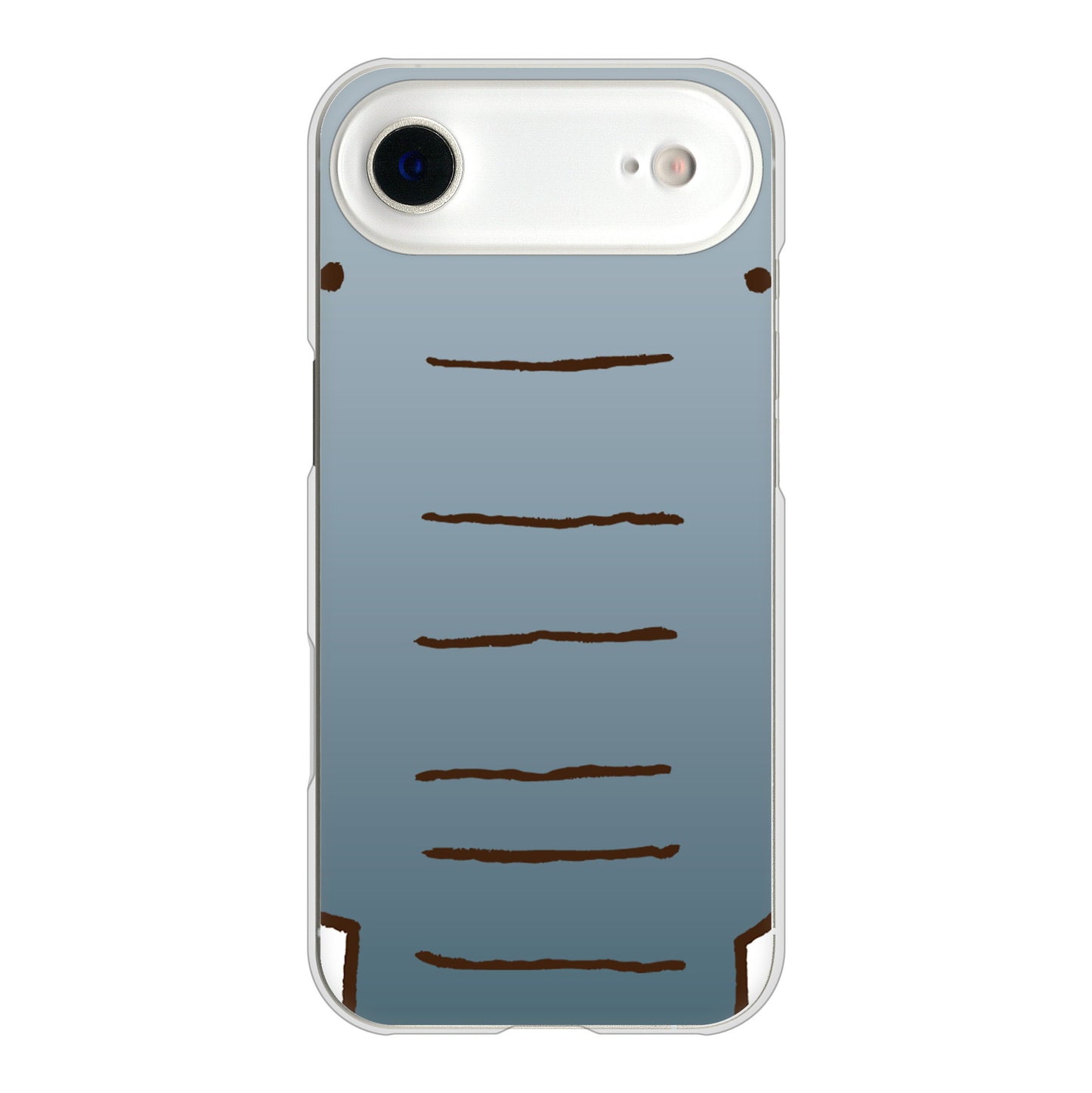 iPhone Air 高画質仕上げ 背面印刷 ハードケースドアップアニマル
