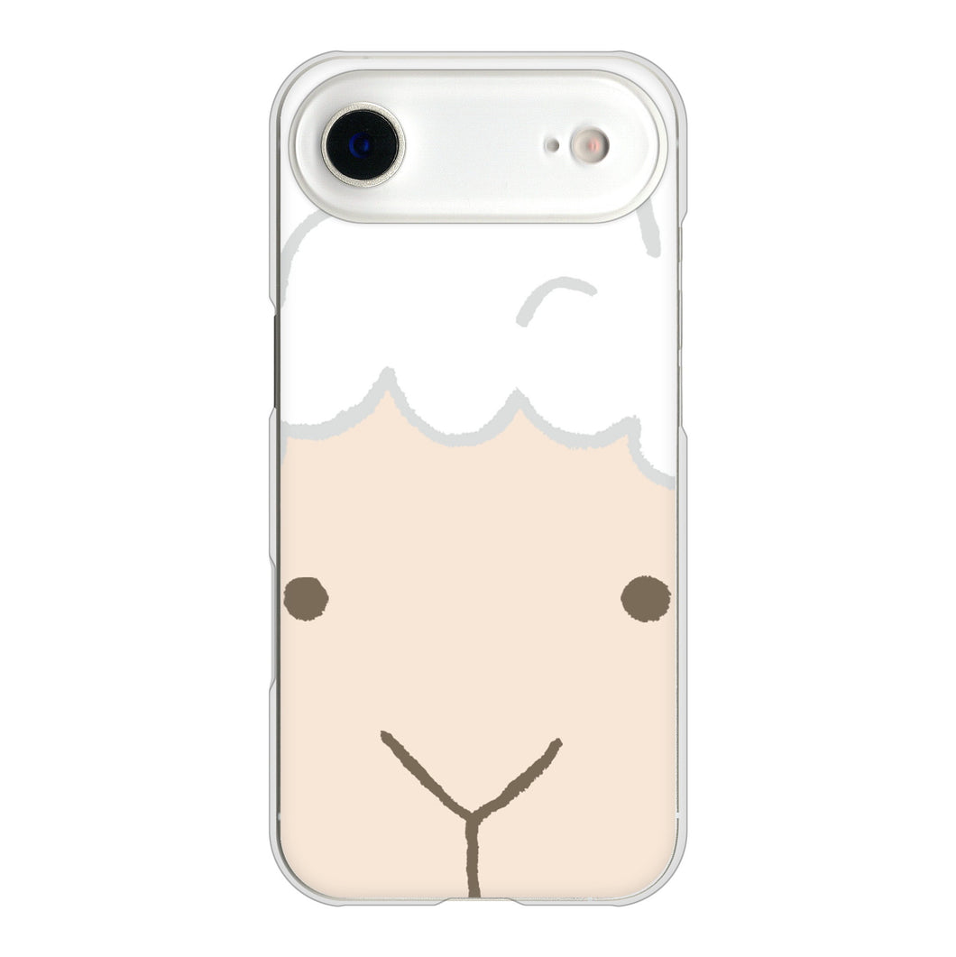 iPhone Air 高画質仕上げ 背面印刷 ハードケースドアップアニマル