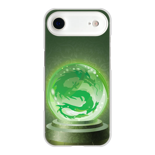 iPhone Air 高画質仕上げ 背面印刷 ハードケース 【439 水晶に浮かぶ龍】