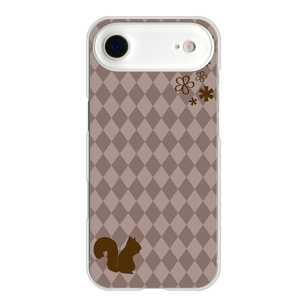 iPhone Air 高画質仕上げ 背面印刷 ハードケース 【515 リス】