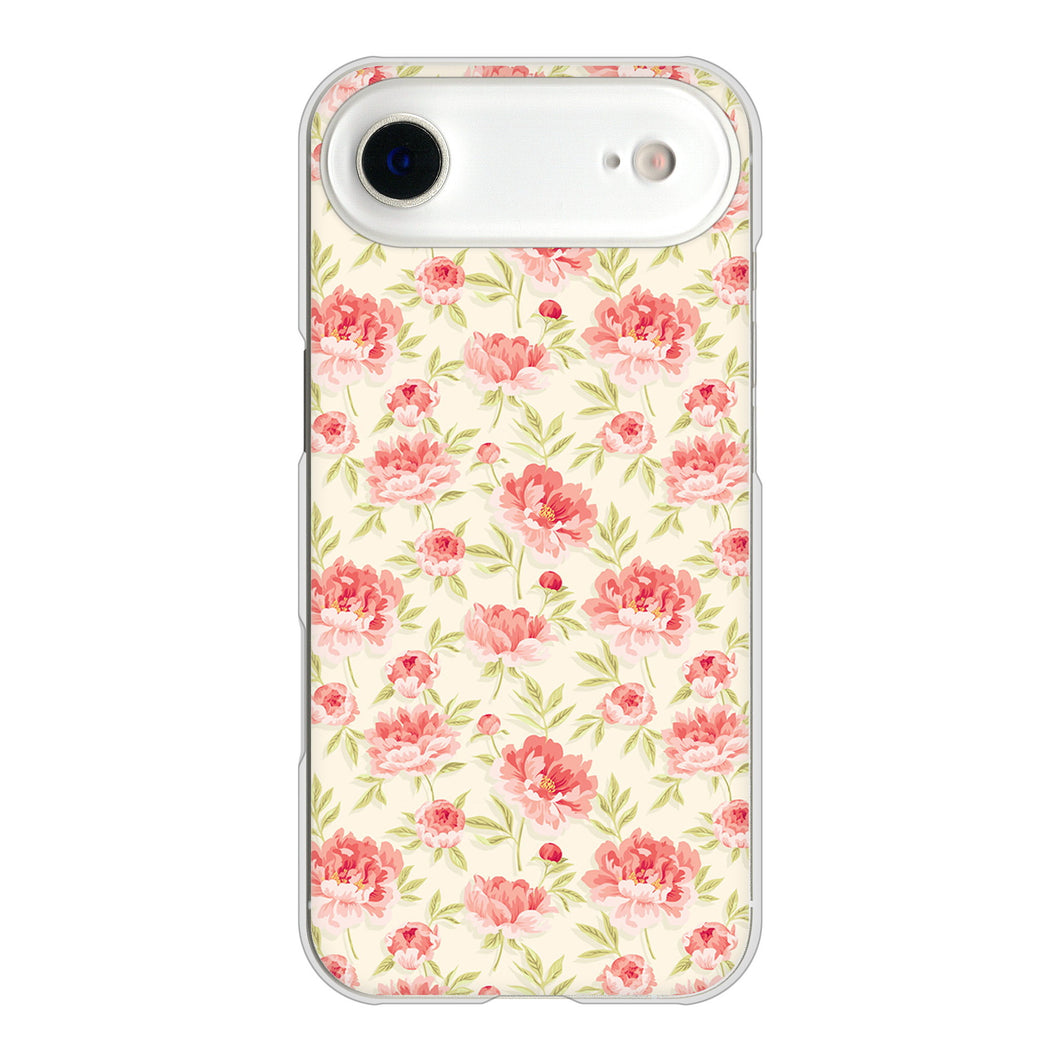 iPhone Air 高画質仕上げ 背面印刷 ハードケース北欧の小花