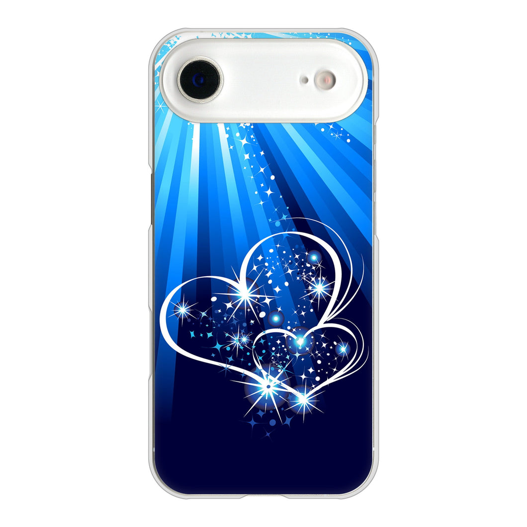 iPhone Air 高画質仕上げ 背面印刷 ハードケースきらめきハート