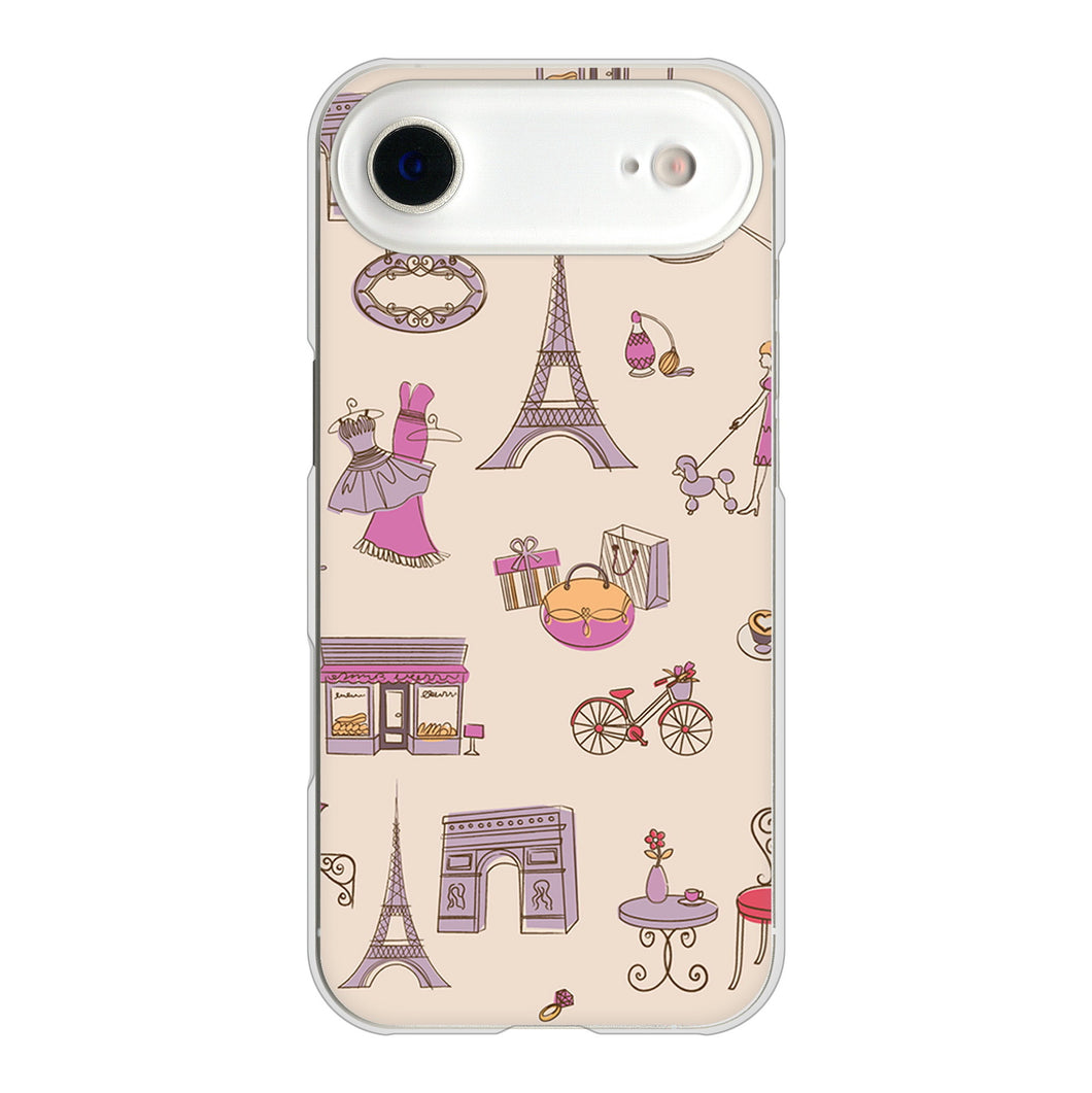 iPhone Air 高画質仕上げ 背面印刷 ハードケースLOVE フランス