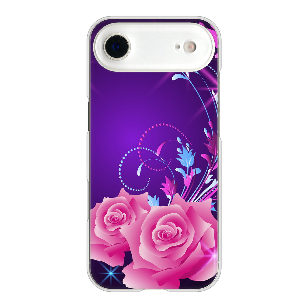 iPhone Air 高画質仕上げ 背面印刷 ハードケースロマンチックなバラ