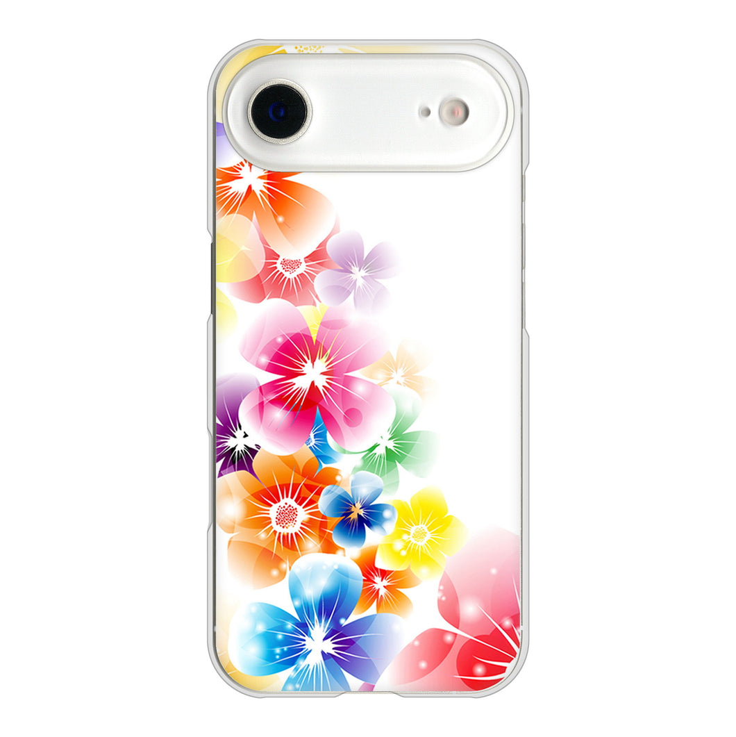 iPhone Air 高画質仕上げ 背面印刷 ハードケース 【1209 光と花】