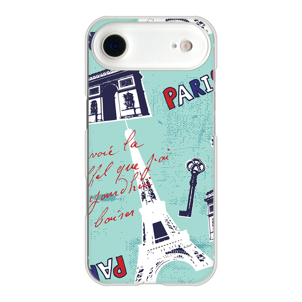 iPhone Air 高画質仕上げ 背面印刷 ハードケースビューティフルパリレッド