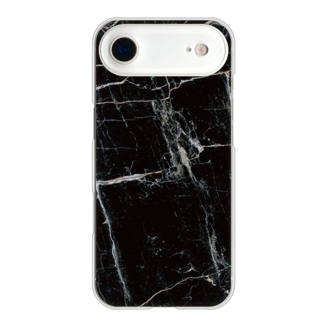 iPhone Air 高画質仕上げ 背面印刷 ハードケース大理石BK