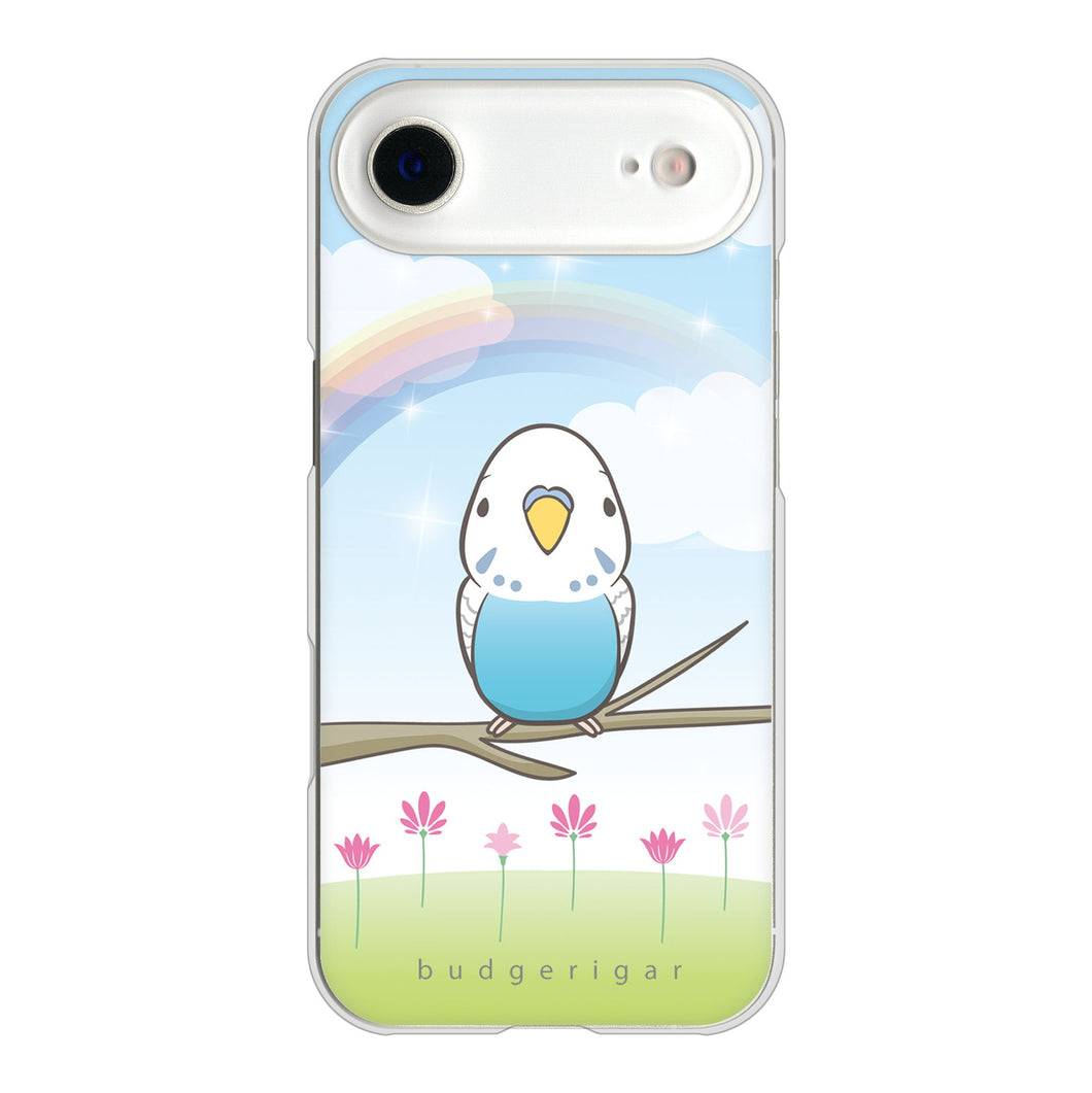 iPhone Air 高画質仕上げ 背面印刷 ハードケースセキセイインコ