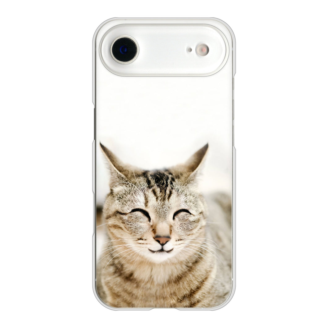 iPhone Air 高画質仕上げ 背面印刷 ハードケース 【VA801 笑福ねこ】