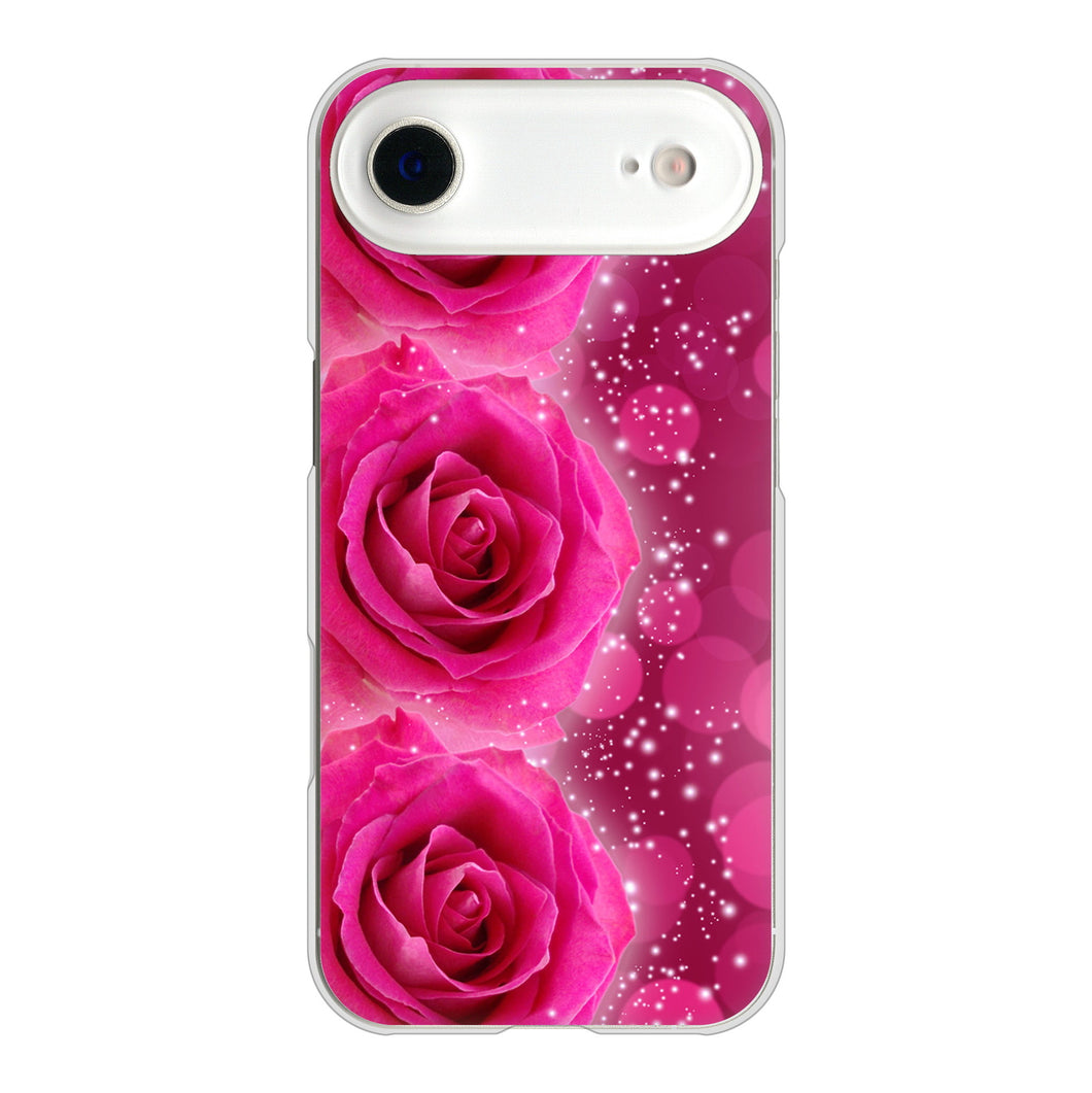 iPhone Air 高画質仕上げ 背面印刷 ハードケース 【VA815 3連のバラ】