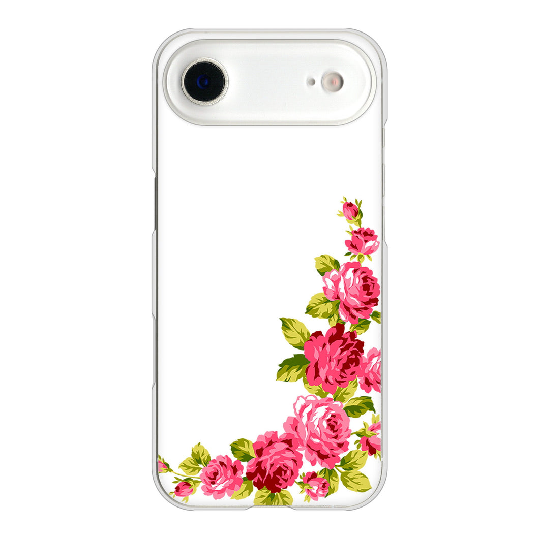iPhone Air 高画質仕上げ 背面印刷 ハードケースロマンチックなバラ