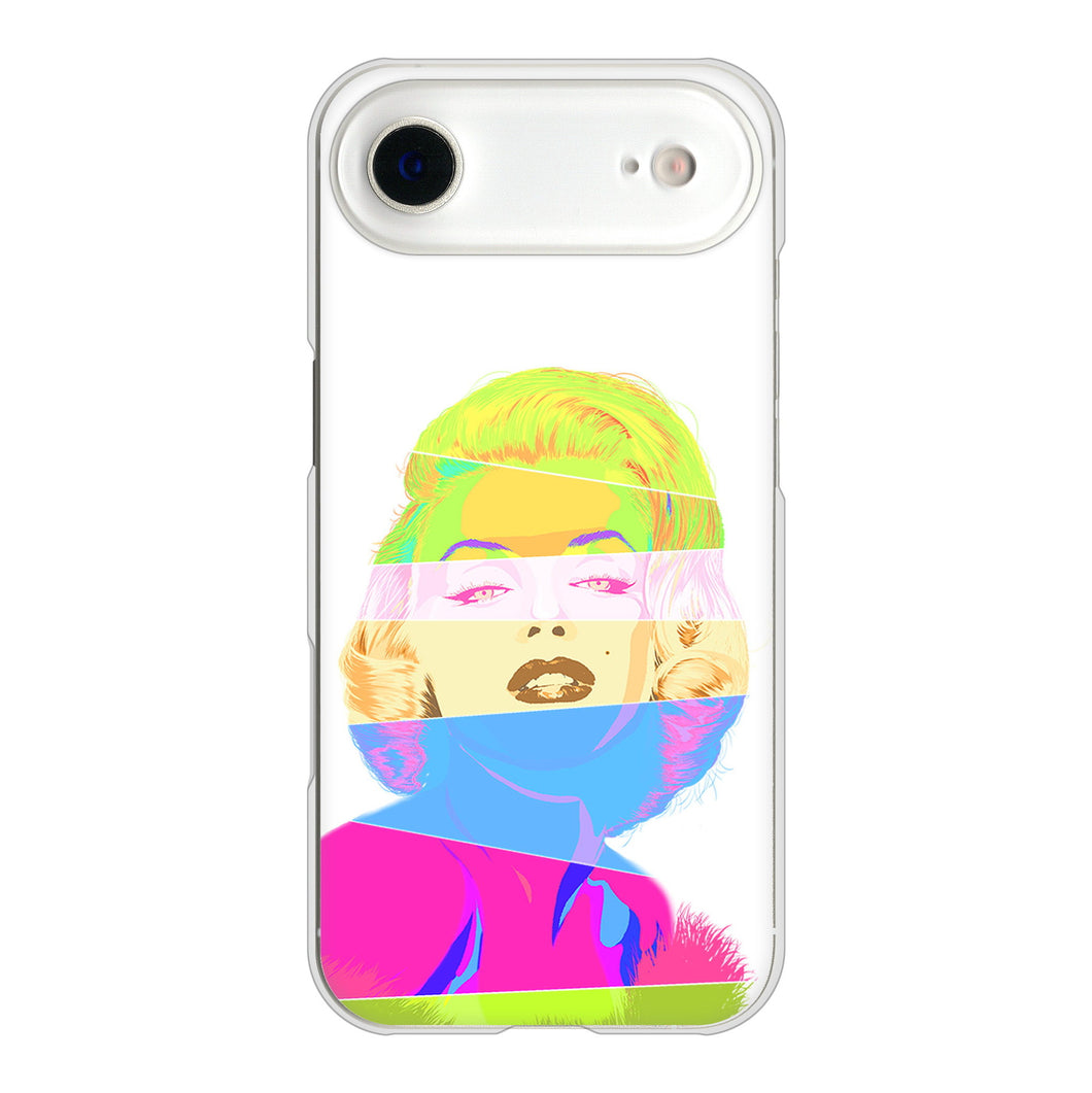 iPhone Air 高画質仕上げ 背面印刷 ハードケースマリリンモンローデザイン