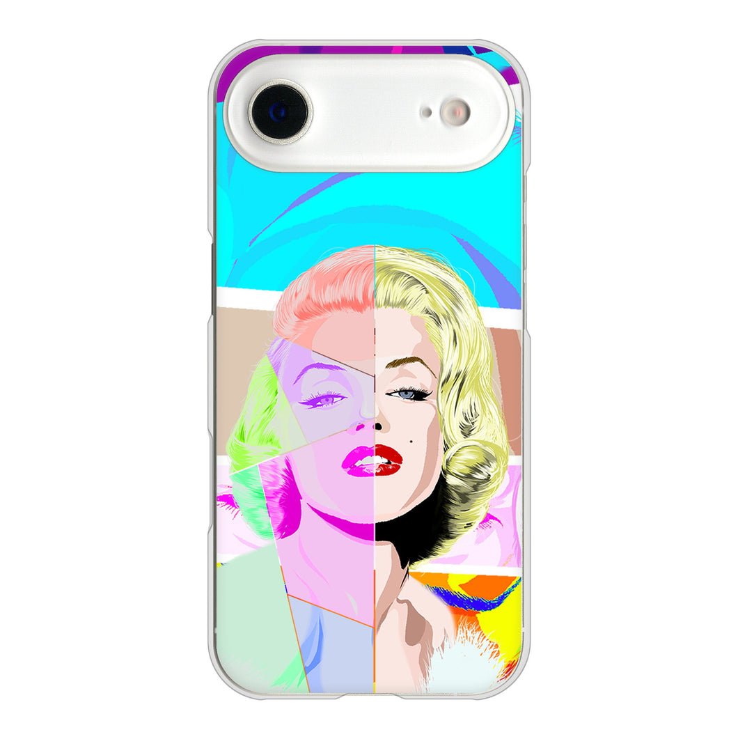 iPhone Air 高画質仕上げ 背面印刷 ハードケースマリリンモンローデザイン