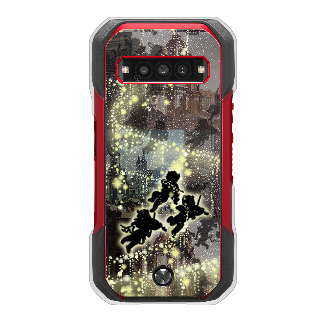 TORQUE G06 KYG03 au 高画質仕上げ 背面印刷 ハードケース 【253 天使の音楽隊】