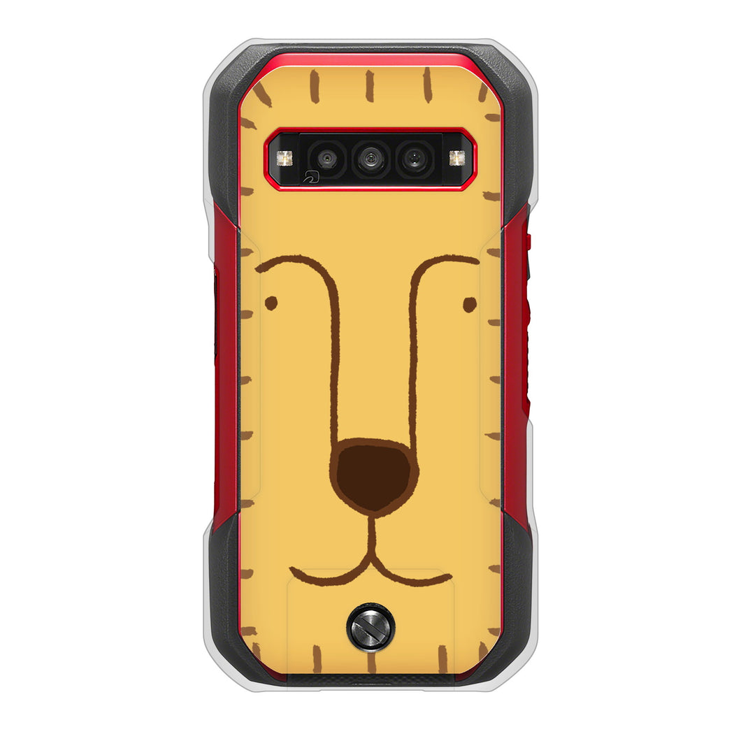 TORQUE G06 KYG03 au 高画質仕上げ 背面印刷 ハードケースドアップアニマル