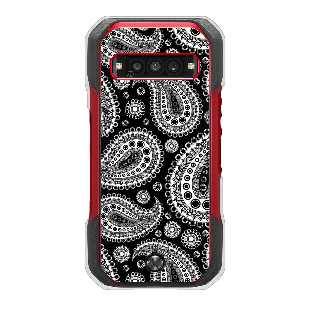 TORQUE G06 KYG03 au 高画質仕上げ 背面印刷 ハードケースペイズリー