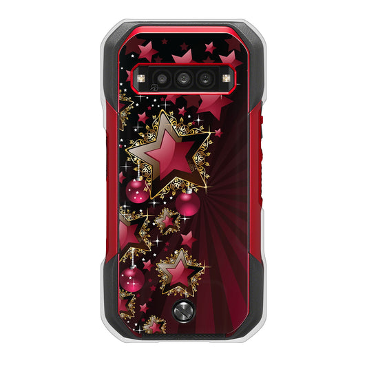 TORQUE G06 KYG03 au 高画質仕上げ 背面印刷 ハードケース 【434 星の壁】