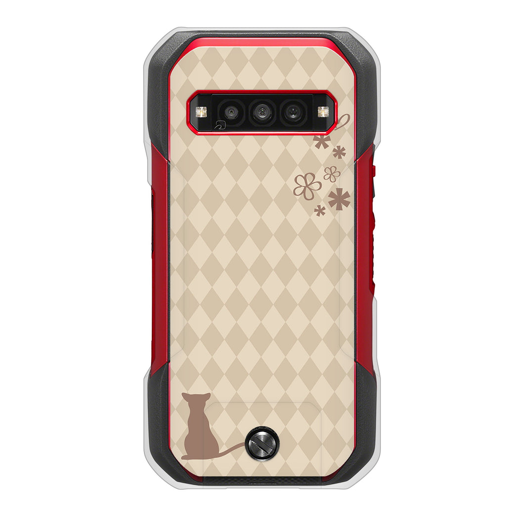 TORQUE G06 KYG03 au 高画質仕上げ 背面印刷 ハードケース 【516 ワラビー】