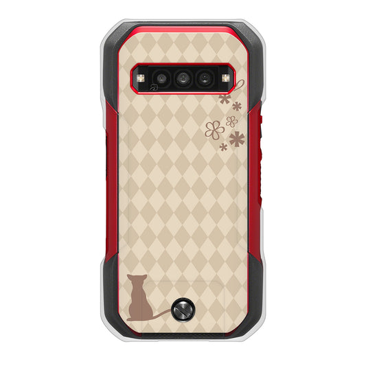 TORQUE G06 KYG03 au 高画質仕上げ 背面印刷 ハードケース 【516 ワラビー】