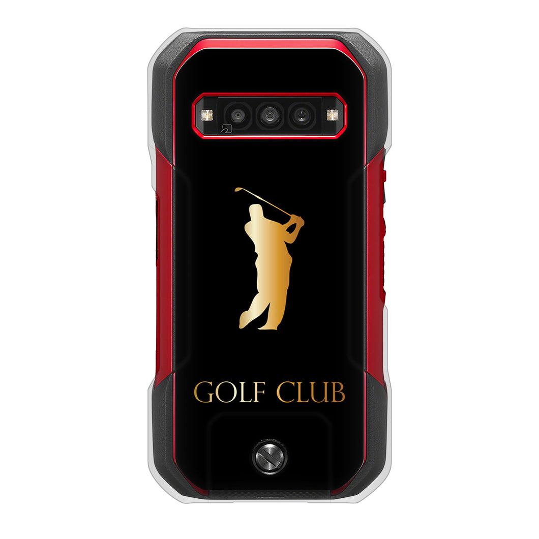 TORQUE G06 KYG03 au 高画質仕上げ 背面印刷 ハードケース 【610 GOLFCLUB】