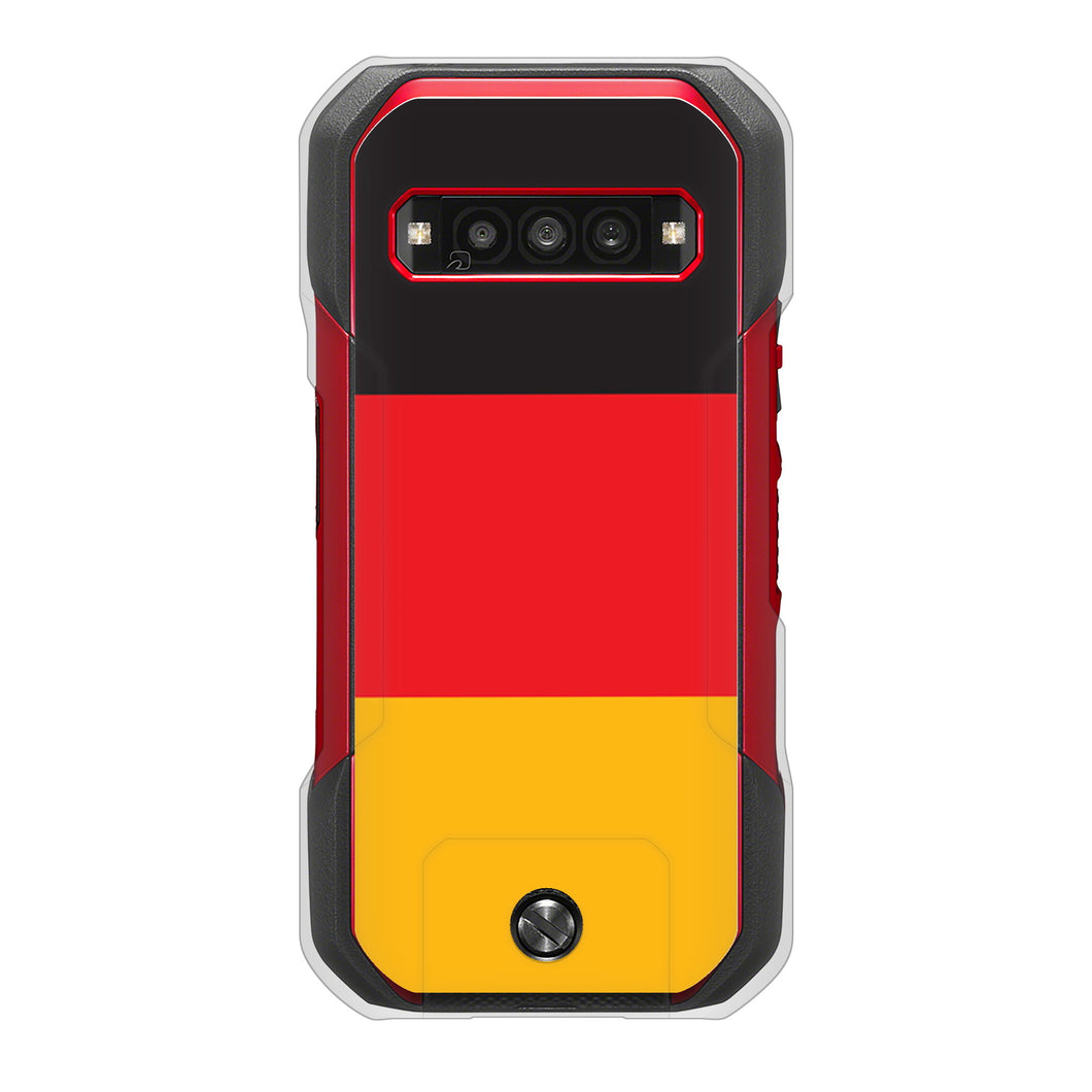 TORQUE G06 KYG03 au 高画質仕上げ 背面印刷 ハードケース国旗