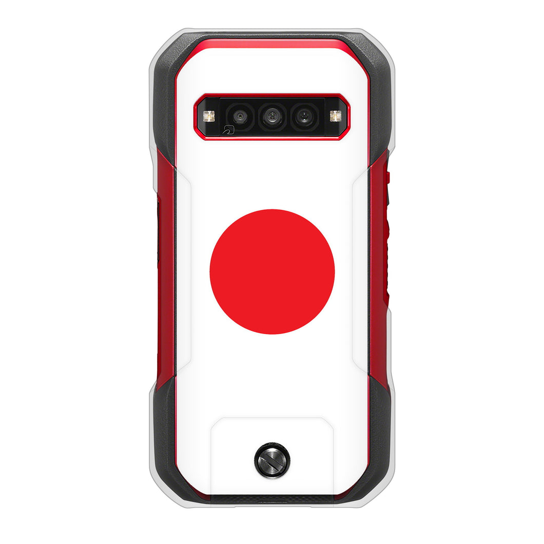 TORQUE G06 KYG03 au 高画質仕上げ 背面印刷 ハードケース国旗