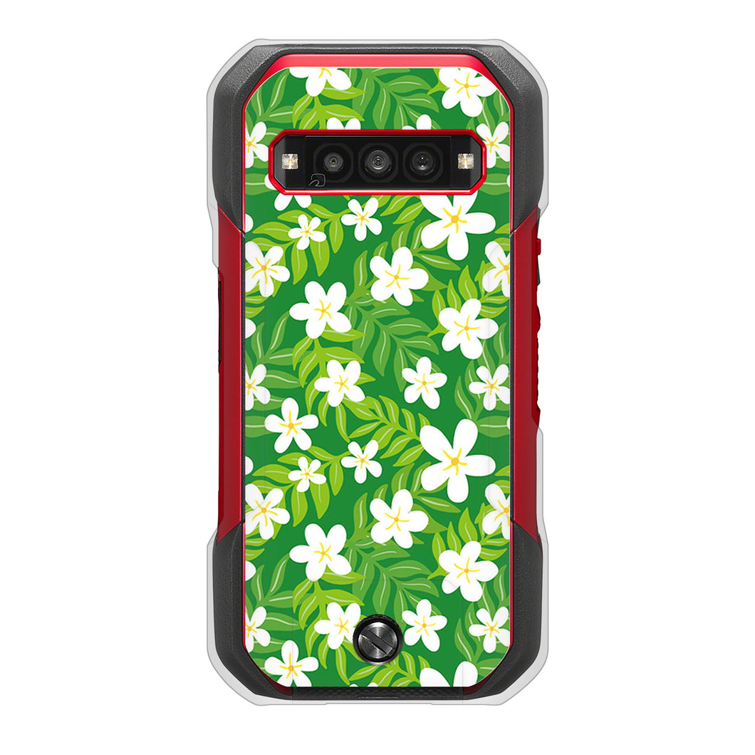 TORQUE G06 KYG03 au 高画質仕上げ 背面印刷 ハードケース 【760 ジャスミンの花畑】