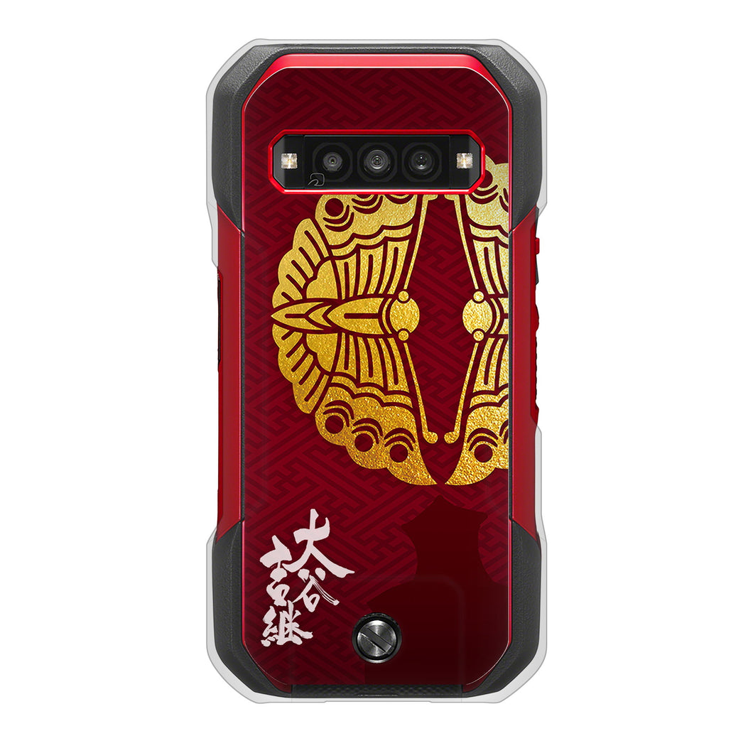 TORQUE G06 KYG03 au 高画質仕上げ 背面印刷 ハードケース家紋