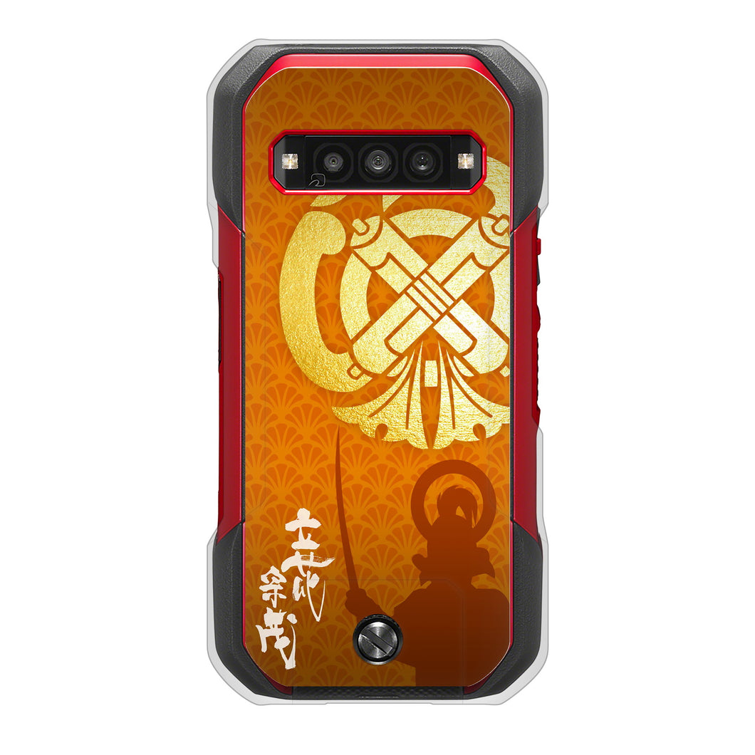 TORQUE G06 KYG03 au 高画質仕上げ 背面印刷 ハードケース家紋