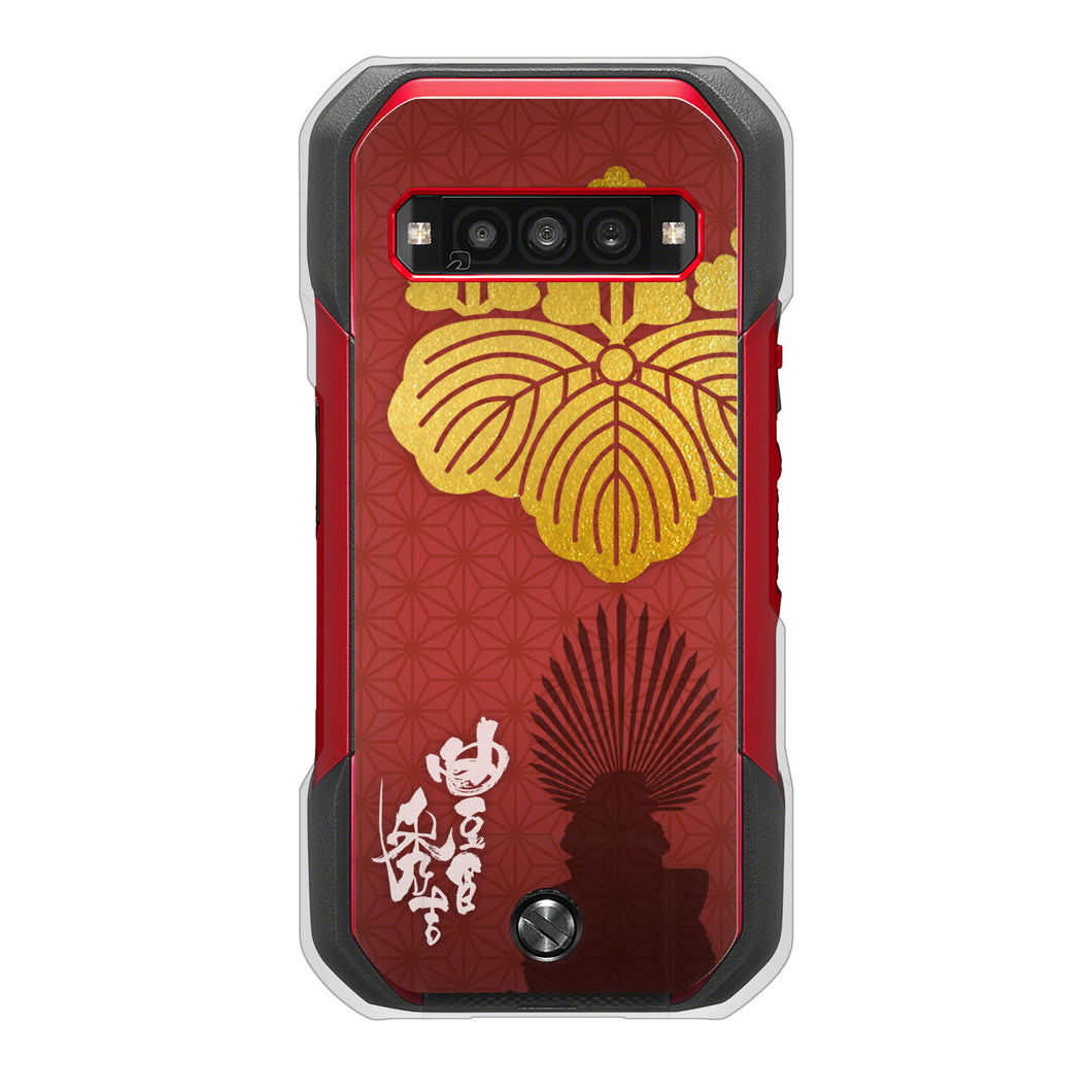 TORQUE G06 KYG03 au 高画質仕上げ 背面印刷 ハードケース家紋