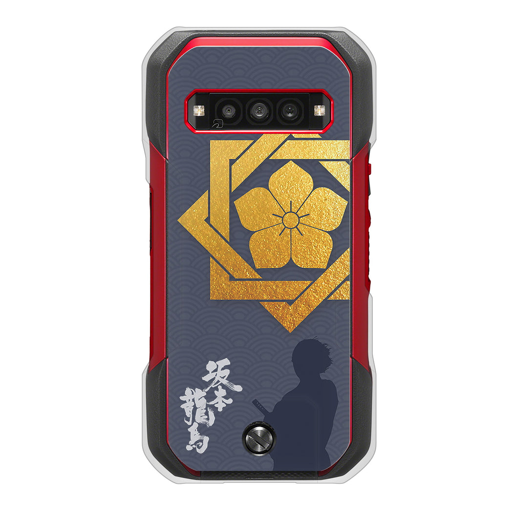 TORQUE G06 KYG03 au 高画質仕上げ 背面印刷 ハードケース家紋