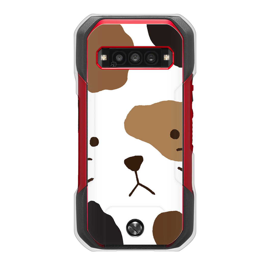 TORQUE G06 KYG03 au 高画質仕上げ 背面印刷 ハードケース 【IA801 みけ】